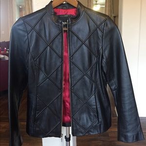 Mossimo Leather Jacket - Small